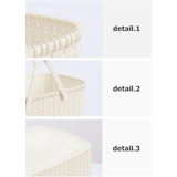 収納バスケット 収納ボックス 収納かご | PlusNao | 詳細画像9 