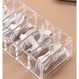 ケーブル収納ケース ケーブル収納ボックス 仕切り付き | PlusNao | 詳細画像9 