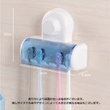 歯ブラシホルダー 5本 吸盤式 | PlusNao | 詳細画像9