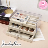 ジュエリーケース アクセサリーケース ジュエリーボックス | PlusNao | 詳細画像1