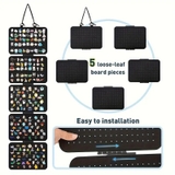 ウォールポケット アクセサリー収納 フェルト製 | PlusNao | 詳細画像2 