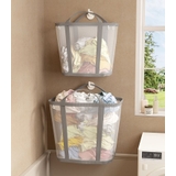 ランドリーバスケット 洗濯かご バッグ型 | PlusNao | 詳細画像5 