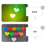 反射キーホルダー リフレクター ハート | PlusNao | 詳細画像14 