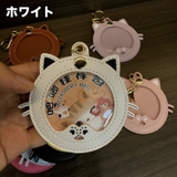 フォトキーホルダー バッグチャーム クリア窓 | PlusNao | 詳細画像3 