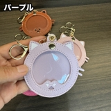 フォトキーホルダー バッグチャーム クリア窓 | PlusNao | 詳細画像9 