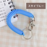 キーチェーン キーホルダー スプリングコード | PlusNao | 詳細画像8 