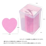 お手入れシート ハート型 拭き取り | PlusNao | 詳細画像12