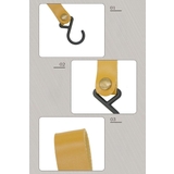 S字型フック 同色5個セット 吊り下げフック | PlusNao | 詳細画像7 