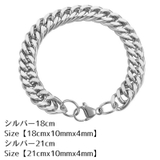 ブレスレット メンズ チェーン風 | PlusNao | 詳細画像10 