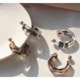 ピアス クリア ヒョウ柄 | PlusNao | 詳細画像4