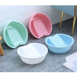 洗濯用たらい 洗濯板付き 洗面器 | PlusNao | 詳細画像6 