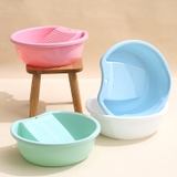 洗濯用たらい 洗濯板付き 洗面器 | PlusNao | 詳細画像7 