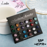 ピアス 12Pセット アクセサリー | PlusNao | 詳細画像1 