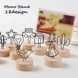 メモスタンド メモクリップ カードホルダー | PlusNao | 詳細画像1