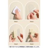 歯ブラシホルダー 壁掛け粘着式 コップスタンド | PlusNao | 詳細画像10