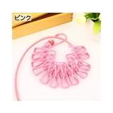 クリップ付き物干し 物干しロープ 12ピンチ | PlusNao | 詳細画像10 