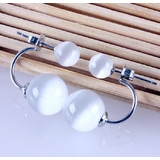 ピアス キャッツアイ風 ストーン | PlusNao | 詳細画像10