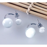 ピアス キャッツアイ風 ストーン | PlusNao | 詳細画像11