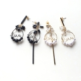 ピアス アシンメトリー スタッドピアス | PlusNao | 詳細画像3