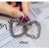 ピアス ラインストーン ハート | PlusNao | 詳細画像9 