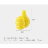 ウォールフック 粘着フック 5個セット | PlusNao | 詳細画像10