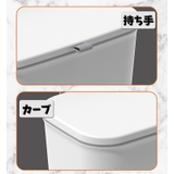キッチン用ゴミ箱 ダストボックス 吊り下げ式 | PlusNao | 詳細画像11