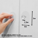 ウォールフック 5個セット 粘着フック | PlusNao | 詳細画像19 
