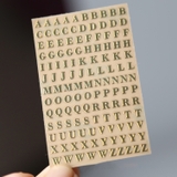 金属ステッカー アルファベット 数字 | PlusNao | 詳細画像4