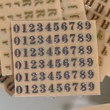 金属ステッカー アルファベット 数字 | PlusNao | 詳細画像7