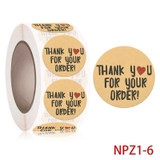 サンキューシール ギフトステッカー シール | PlusNao | 詳細画像12 