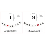 ガーランド メッセージフラッグ プロポーズフラッグ | PlusNao | 詳細画像9 