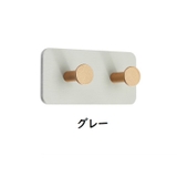 ウォールフック 木製 粘着シールフック | PlusNao | 詳細画像16