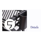 水切りラック 水切りカゴ 2段 | PlusNao | 詳細画像14