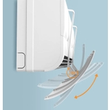 エアコン風よけカバー ルーバー 風向き調整 | PlusNao | 詳細画像2 