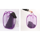 ランドリーバスケット 折りたたみ式 メッシュ | PlusNao | 詳細画像6 