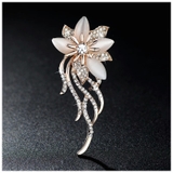 ブローチ フラワー クリスタル風 | PlusNao | 詳細画像3 