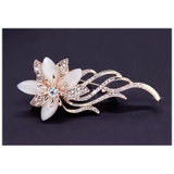 ブローチ フラワー クリスタル風 | PlusNao | 詳細画像4 