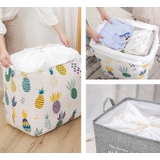 ランドリーバスケット 巾着型 折り畳み可能 | PlusNao | 詳細画像5 