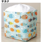 ランドリーバスケット 巾着型 折り畳み可能 | PlusNao | 詳細画像13