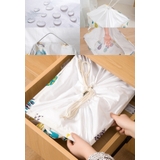 ランドリーバスケット 巾着型 折り畳み可能 | PlusNao | 詳細画像5