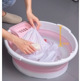 洗濯用たらい 折りたたみ 洗濯板付き | PlusNao | 詳細画像3