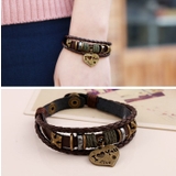 ブレスレット レザーブレスレット ハートモチーフ | PlusNao | 詳細画像2