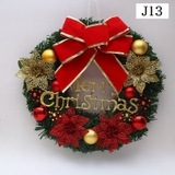 クリスマスリース 30cm 壁掛け | PlusNao | 詳細画像4 