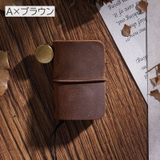ミニメモ帳 男女兼用 文房具 レザー かわいい ミニサイズ カラバリ豊富 | PlusNao | 詳細画像7 