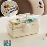 救急箱 薬箱 3段 | PlusNao | 詳細画像1
