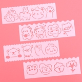 ステンシルシート お絵描き プレート | PlusNao | 詳細画像5