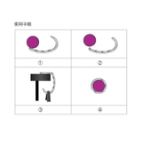 バッグハンガー 折りたたみ バッグフック | PlusNao | 詳細画像13 