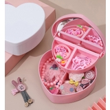 アクセサリー収納ボックス 2段 ハート型 | PlusNao | 詳細画像4