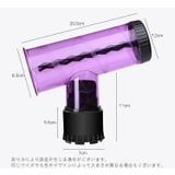 ドライヤーアタッチメント 巻き髪メーカー ヘアドライヤー用 | PlusNao | 詳細画像13