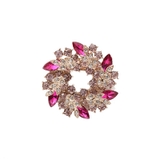 ブローチ ビジュー リース型ブローチ | PlusNao | 詳細画像14 